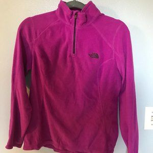 North Face Quarter zip sweatshirt